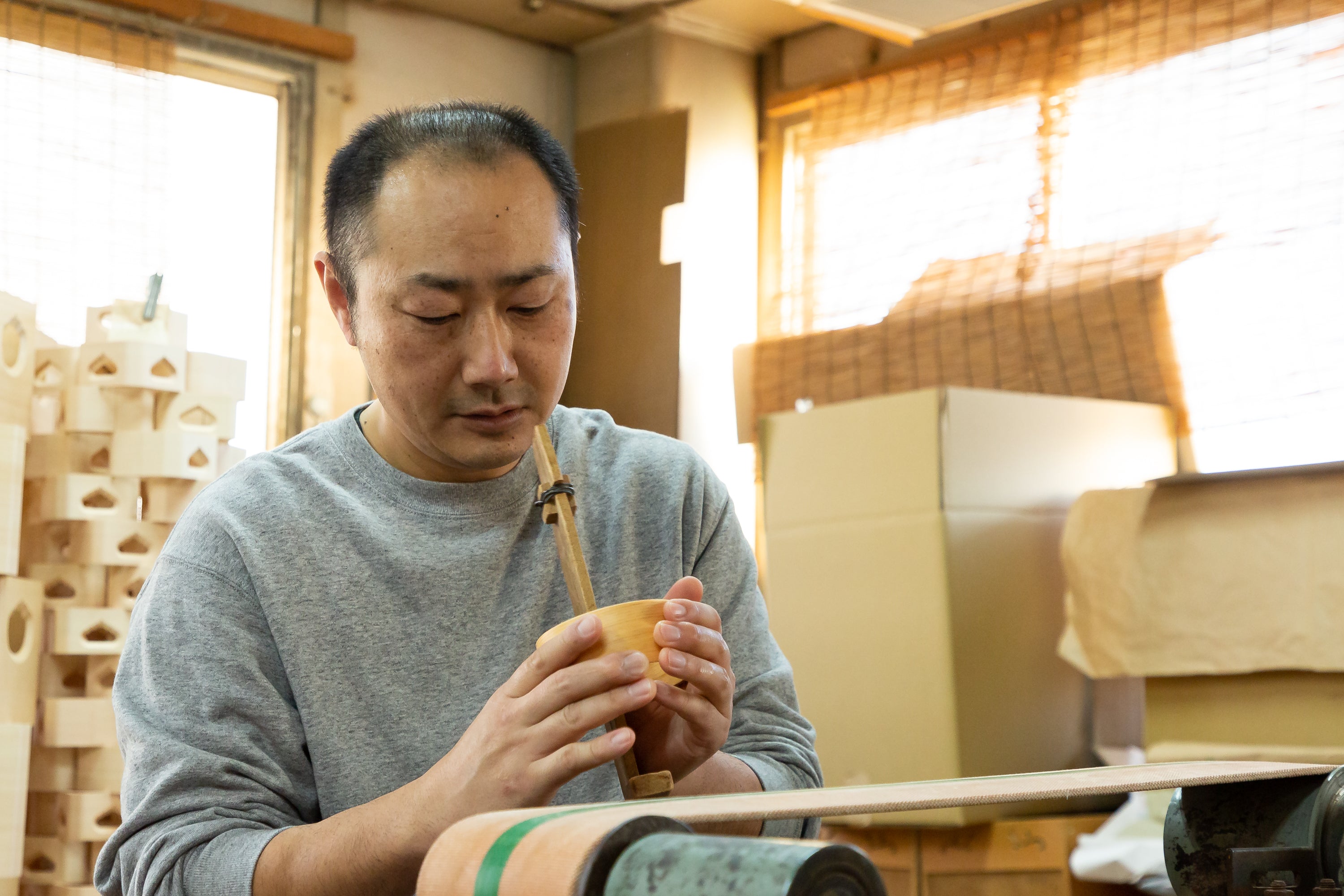 【岩田三宝製作所】木と向き合う静かな時間、柄杓製作ワークショップ。