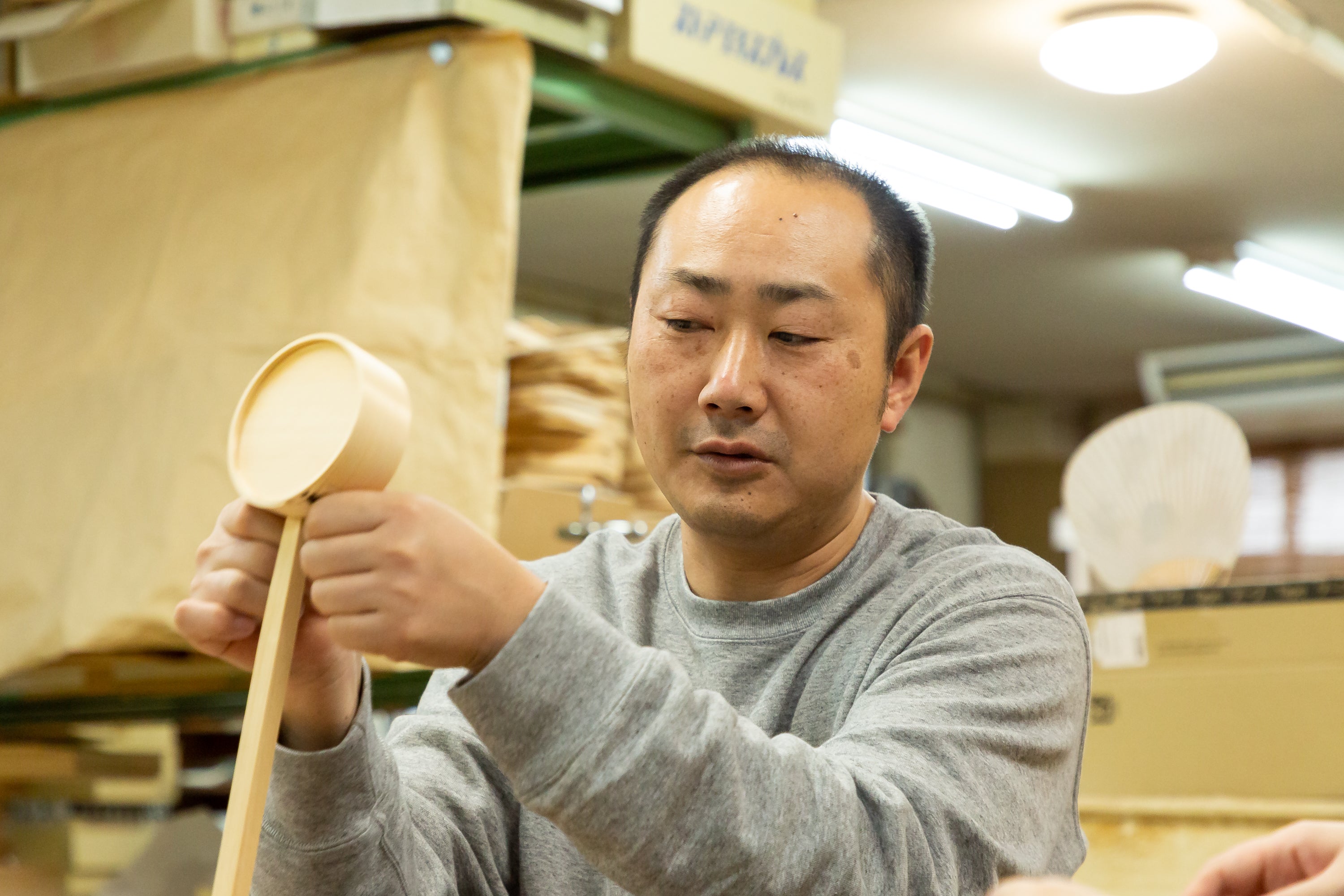【岩田三宝製作所】木と向き合う静かな時間、柄杓製作ワークショップ。
