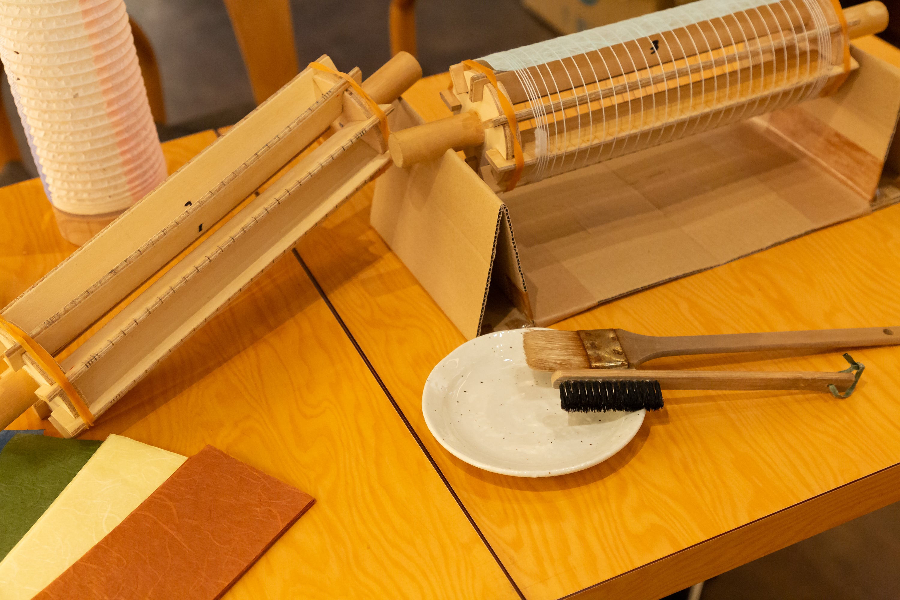 【伏谷商店】和紙で灯りを作る 名古屋提灯づくり体験