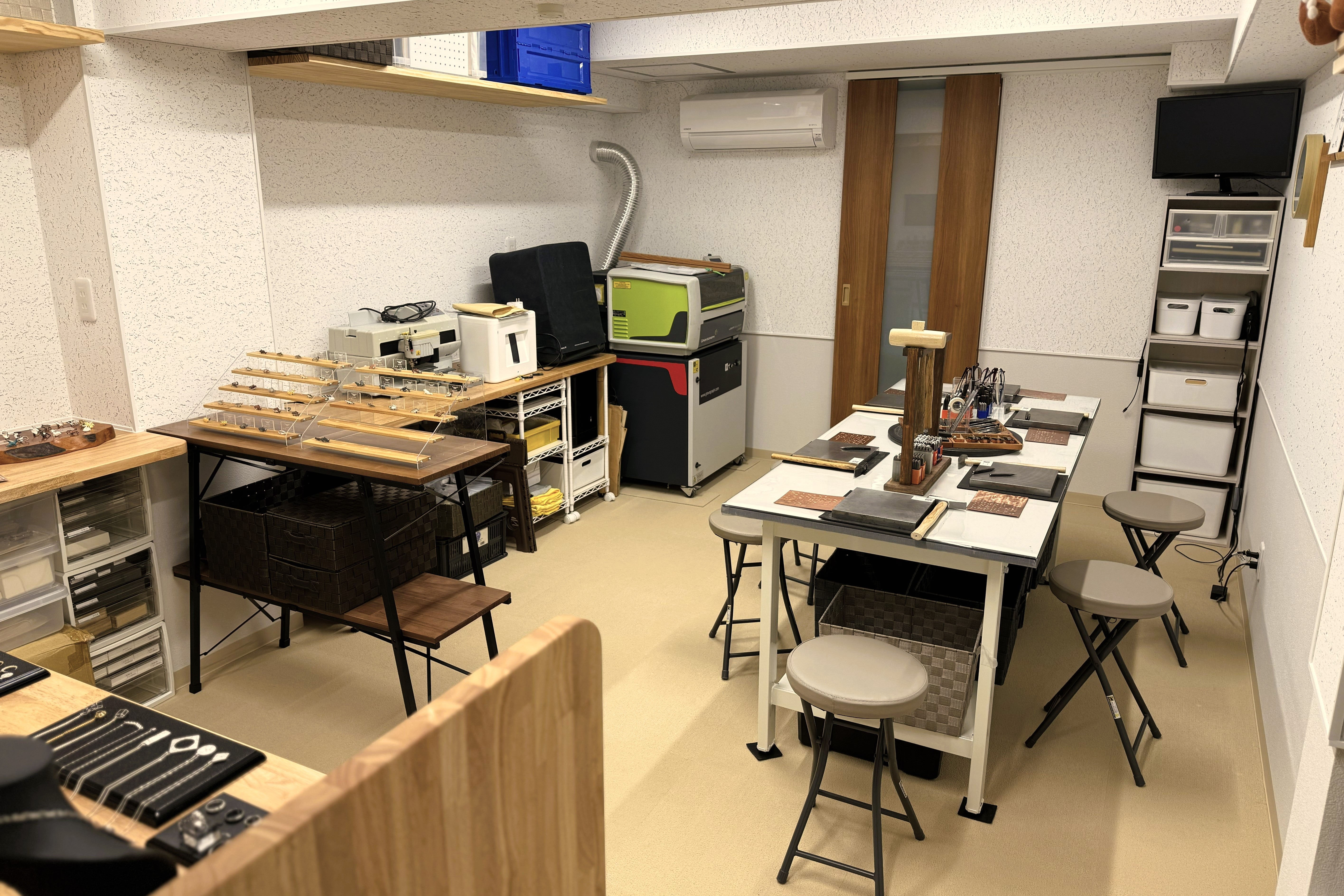 【Wayuan和悠庵】歴史ある名古屋で彫金体験 ≫キーホルダー（真鍮製）